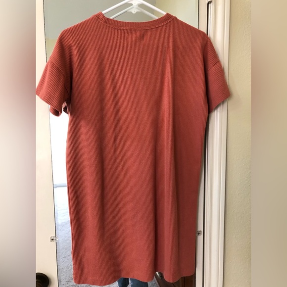 MADEWELL Ribbed Short Sleeve T-Shirt Dress Size XS - Picture 4 of 6